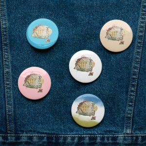 Set of pin buttons - KNK 2024